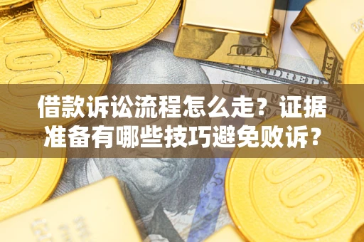 北京借款诉讼流程怎么走？证据准备有哪些技巧避免败诉？