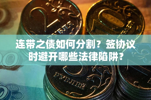 北京连带之债如何分割？签协议时避开哪些法律陷阱？