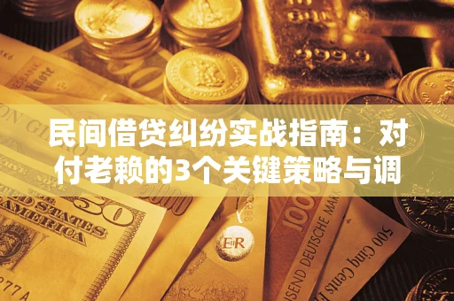 北京民间借贷纠纷实战指南：对付老赖的3个关键策略与调解盲区解析
