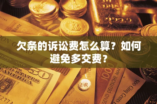 北京欠条的诉讼费怎么算？如何避免多交费？