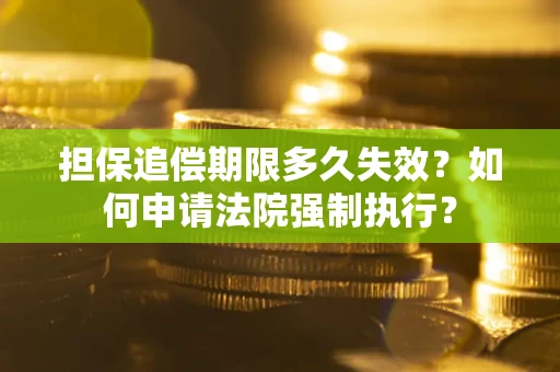 北京担保追偿期限多久失效？如何申请法院强制执行？