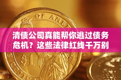 北京清债公司真能帮你逃过债务危机？这些法律红线千万别踩
