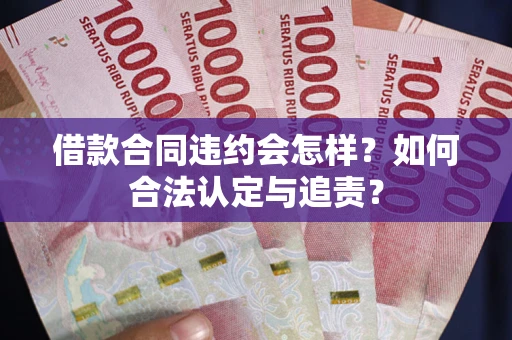 北京借款合同违约会怎样？如何合法认定与追责？