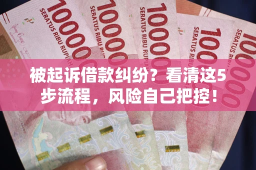 北京被起诉借款纠纷？看清这5步流程，风险自己把控！
