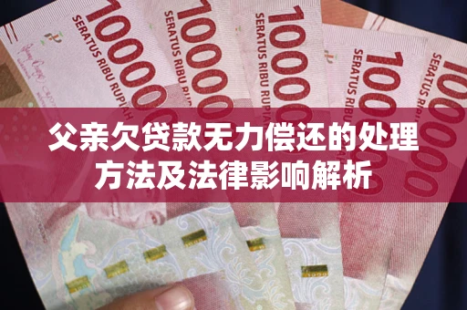 北京父亲欠贷款无力偿还的处理方法及法律影响解析